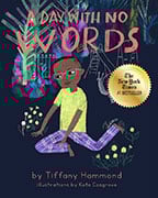 Front cover of the book: A Day With No Words