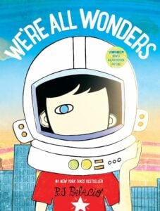 Front cover of the book: We're All Wonders